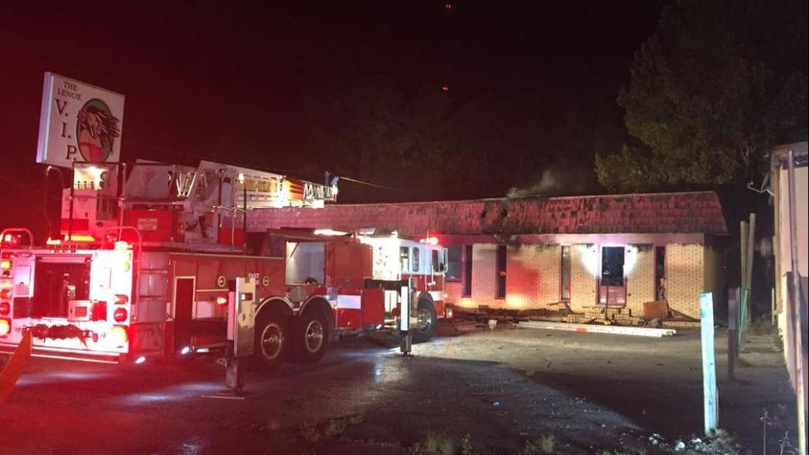 The Columbia Fire Department responded to a blaze on Two Notch Road early Tuesday morning.