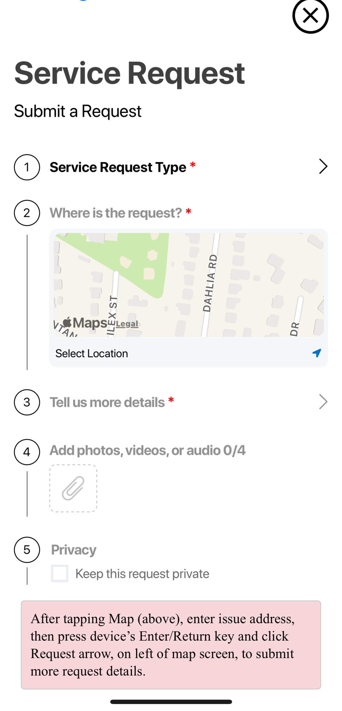 The city of Columbia has launched a new app for work requests and other city services.