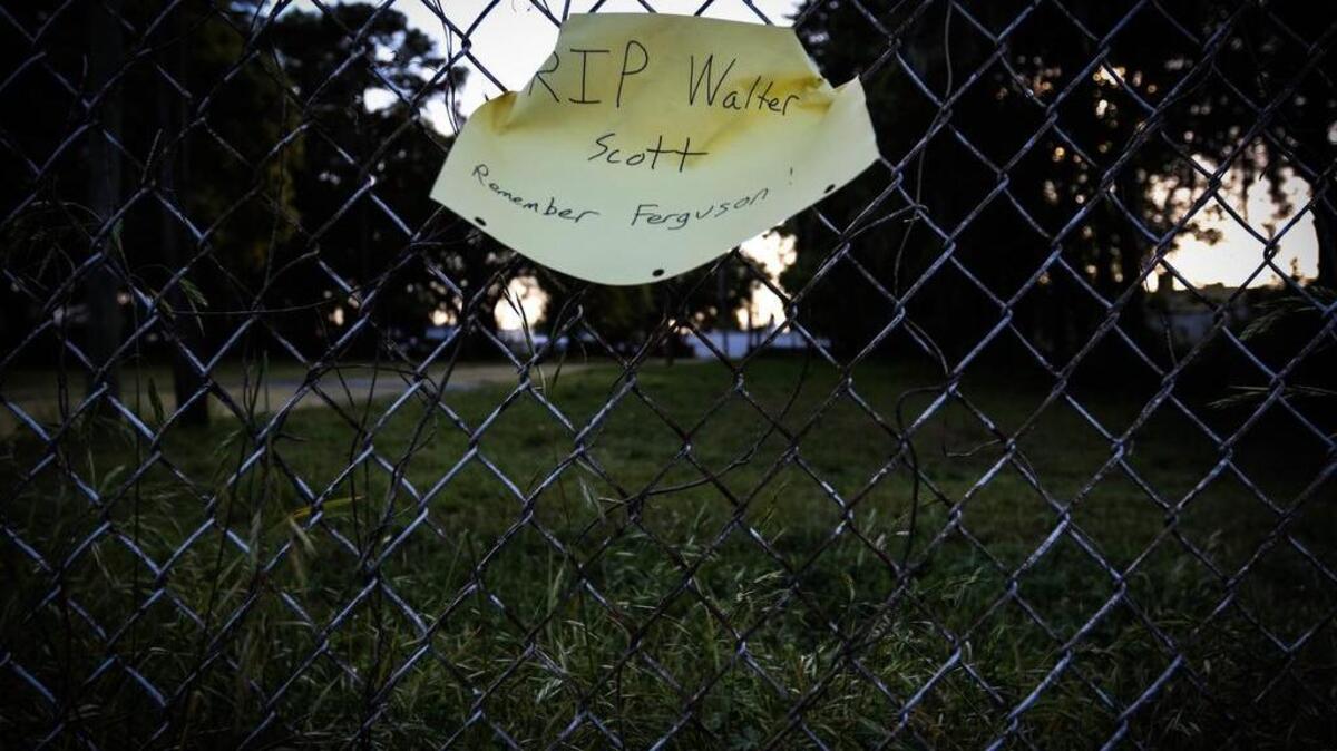 
A file photo shows organizers from various activist groups planned rallies and demonstrations in the wake of the shooting death of Walter Scott by a North Charleston police officer.
