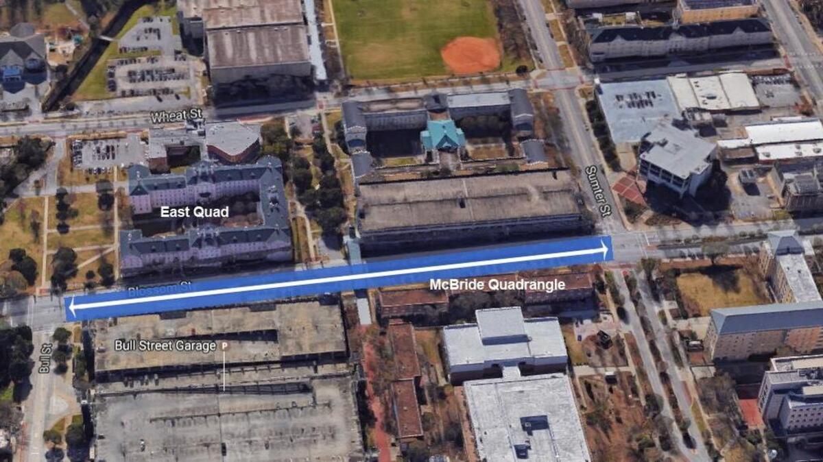 City of Columbia Water Works issued a boil water advisory for a stretch of Blossom Street touching two USC dorms.