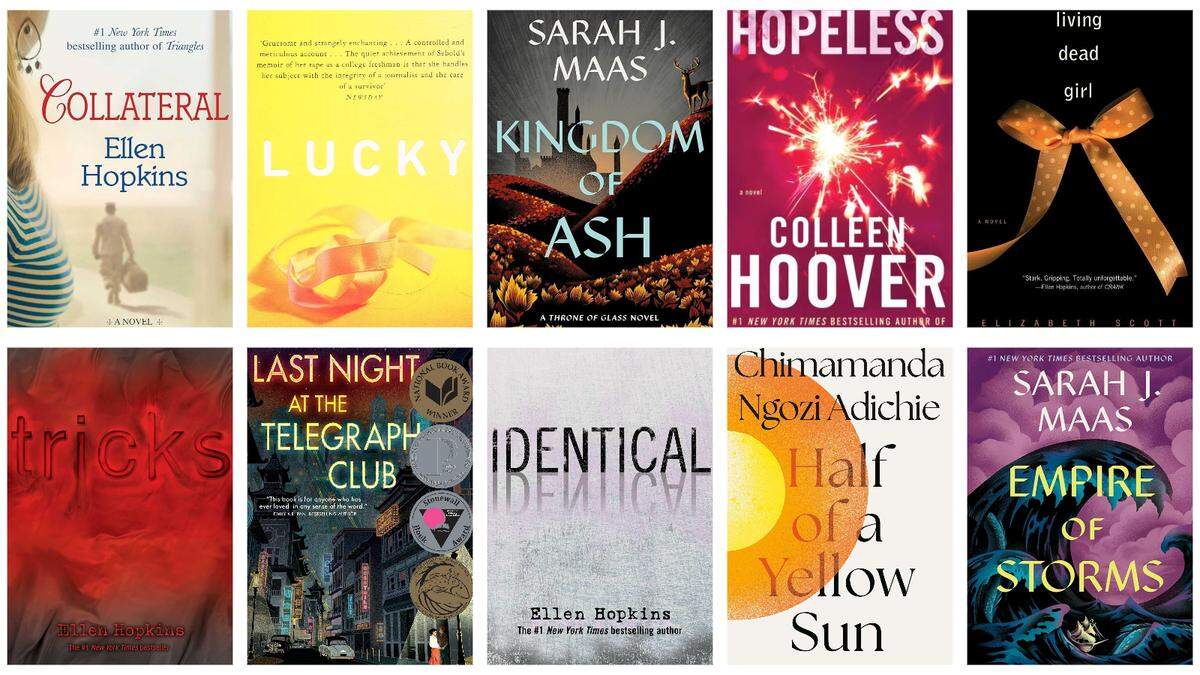 A new group of 10 books is slated to be considered for removal by the State Board of Education this week.