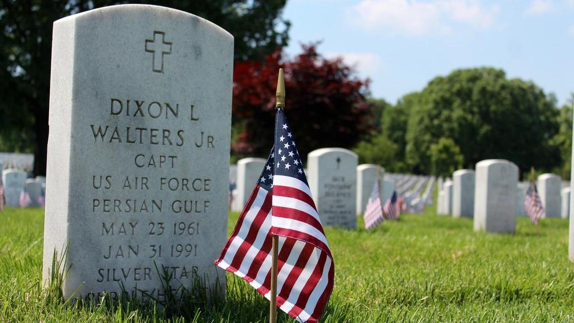 The body of Capt. Dixon Walters Jr. is buried in section 60 at Arlington National Cemetery.