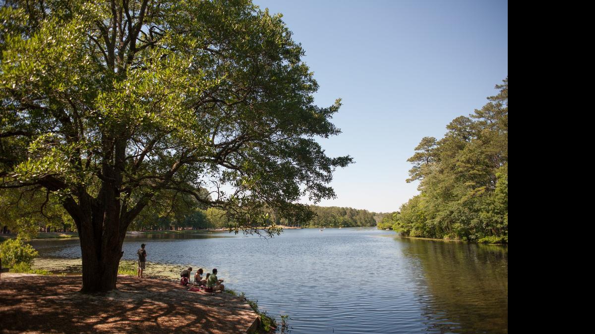 Midlands residents gather at area parks and events over the Memorial Day Weekend to celebrate the holiday and the coming of summer. Sesquicentennial State Park offers plenty of picnic areas and boats as well as a 3-mile loop trail around the lake for visitors. 5/23/2015