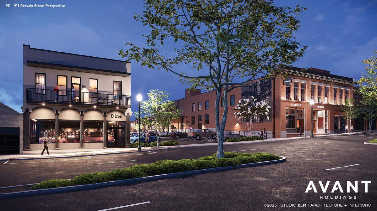 Developers are planning a historic renovation of former Whit-Ash furniture properties in Columbia’s Vista neighborhood, all of which are historic landmarks tied to early 20th century Columbia. The property at 911 Gervais Street was built in 1900 and housed a couty liquor dispensary and later the Seaboard Hotel.