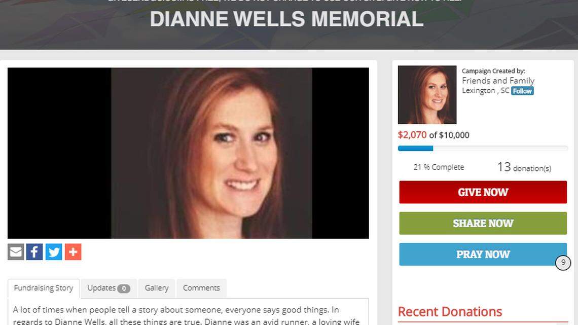 Dianne Sullivan Wells died after being hit by a car while running with her FiA group in Lexington on Tuesday, Dec. 18, 2018.