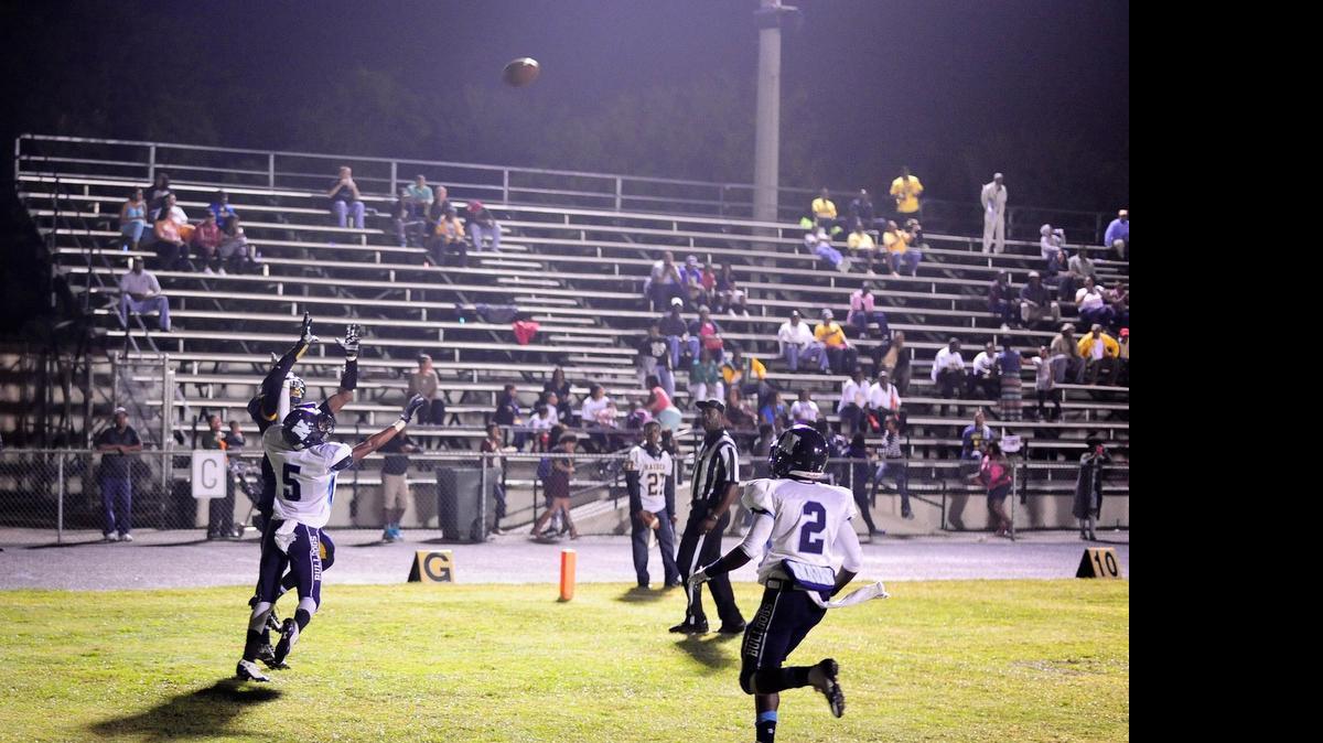 
Keenan High School in line for $9.47 million in upgrades to football field (seen here in October 2014) ; and new field house, 5,000-seat bleachers, canteen, press box, and scoreboard.
