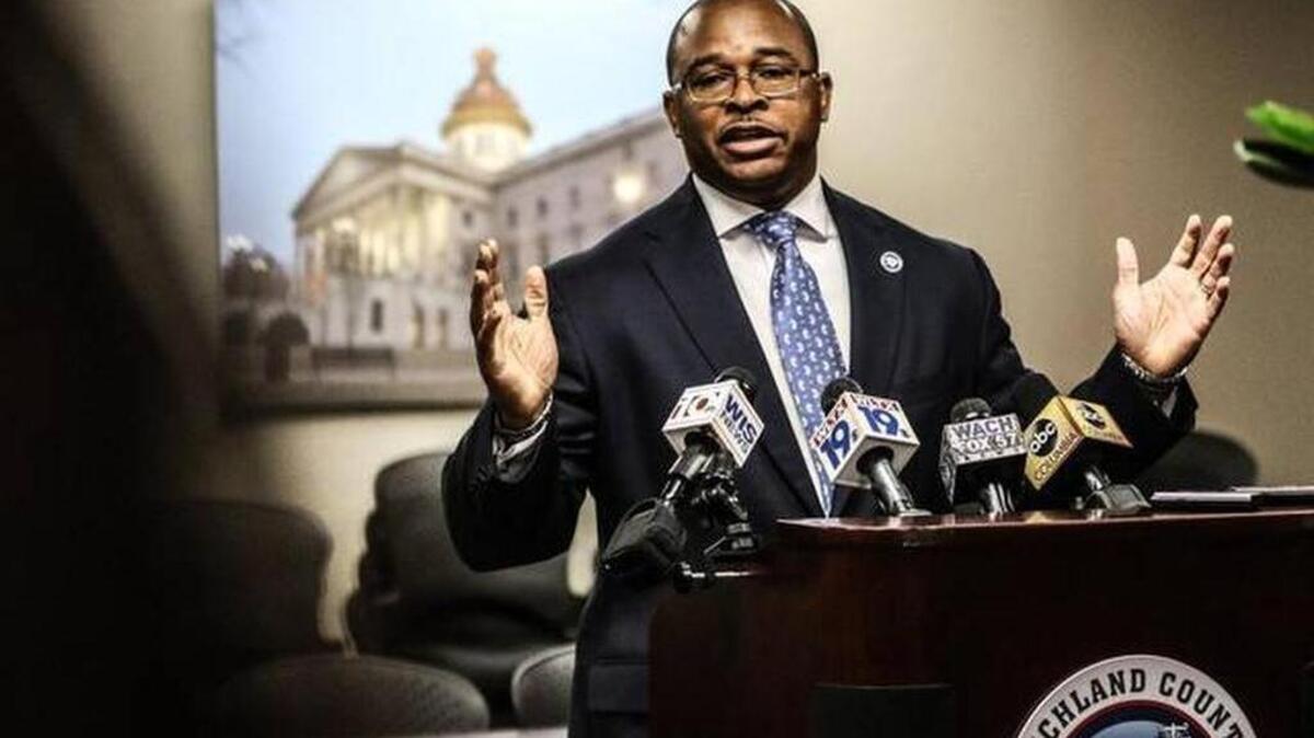 Richland County Council Chairman Torrey Rush