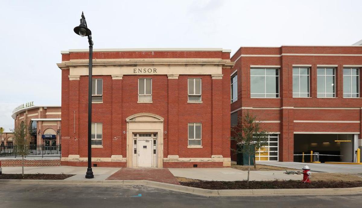 The Ensor building, BullStreet’s former morgue and laboratory, is being renovated for a new restaurant.