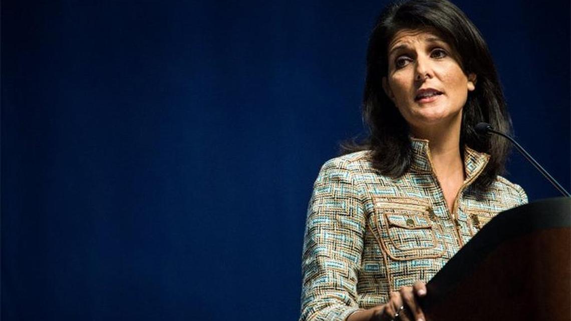 S.C. Gov. Nikki Haley