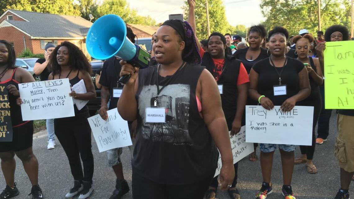 York protesters at Black Lives Matter march read names of people killed locally