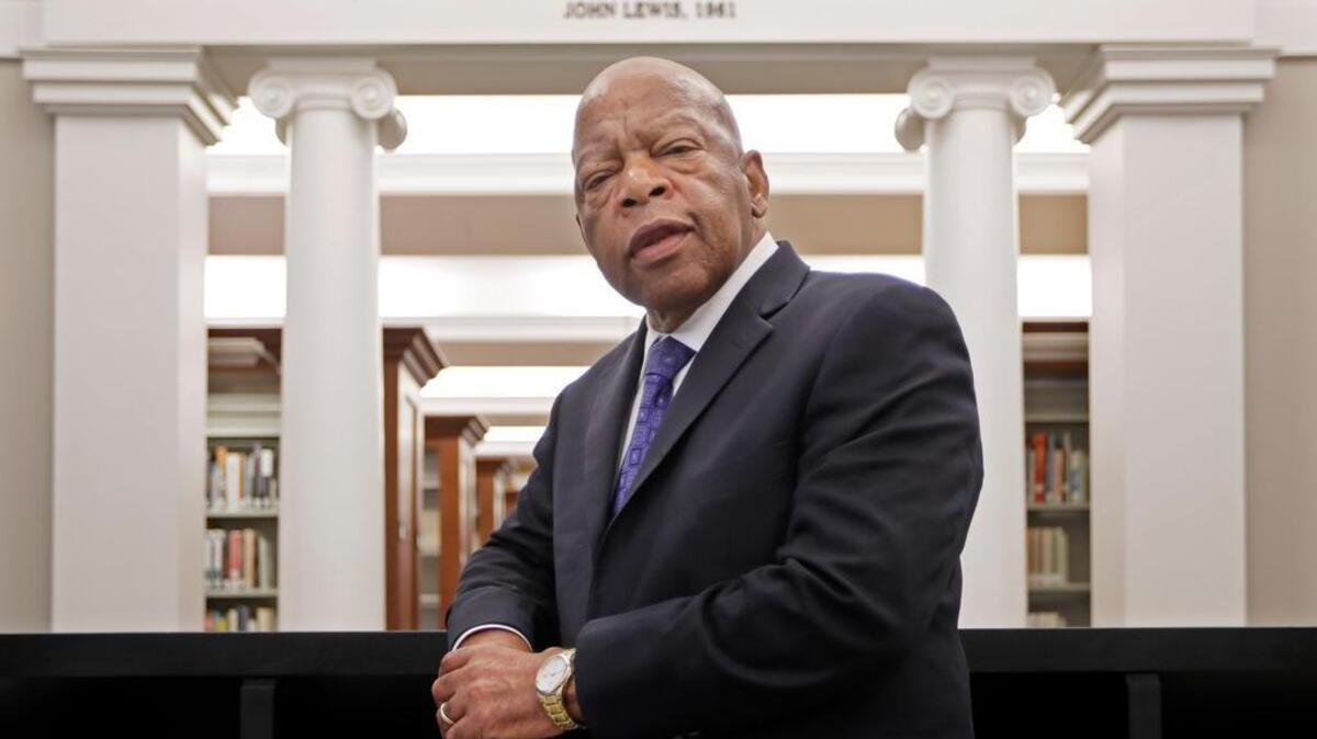 John Lewis in 2016