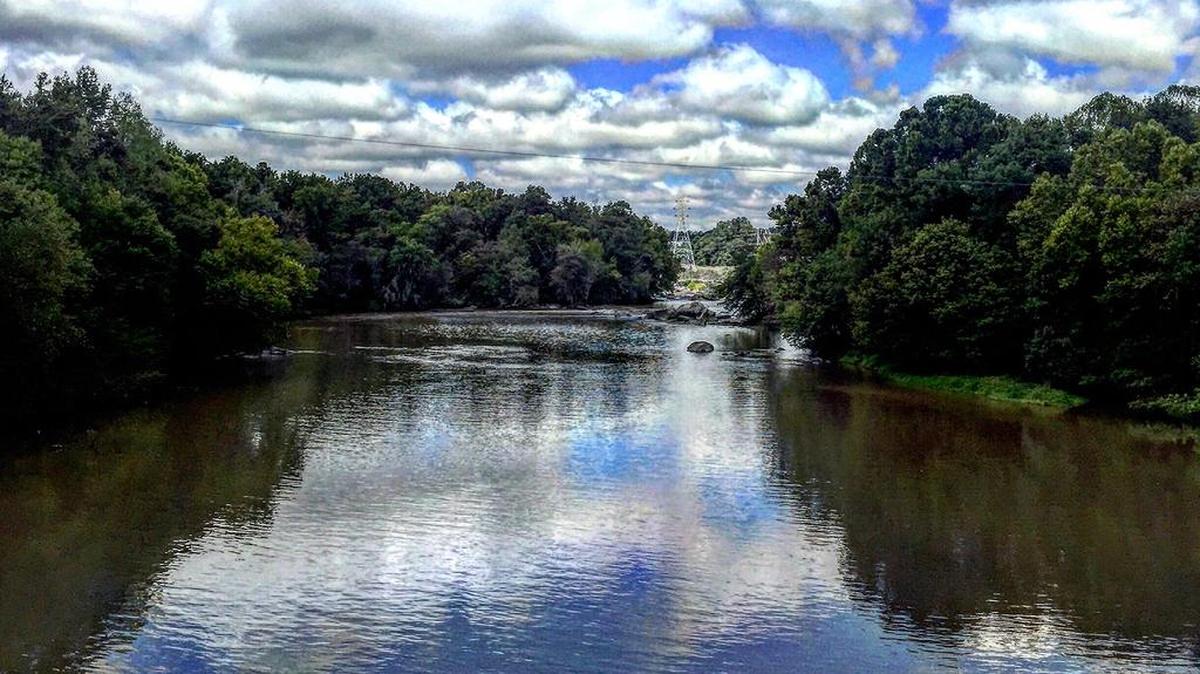 The lower Saluda River in Columbia is a state designated scenic waterway