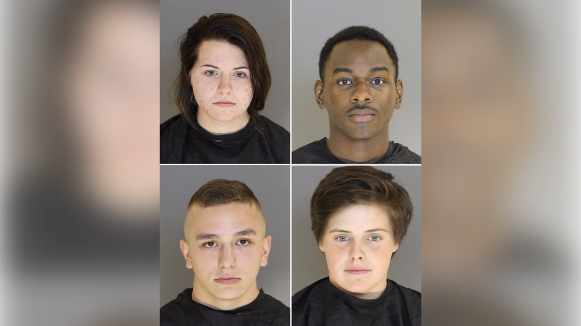 Top: Kayla Eilerman and Daveion Green. Bottom: Brandon Munoz and Clayre Savage