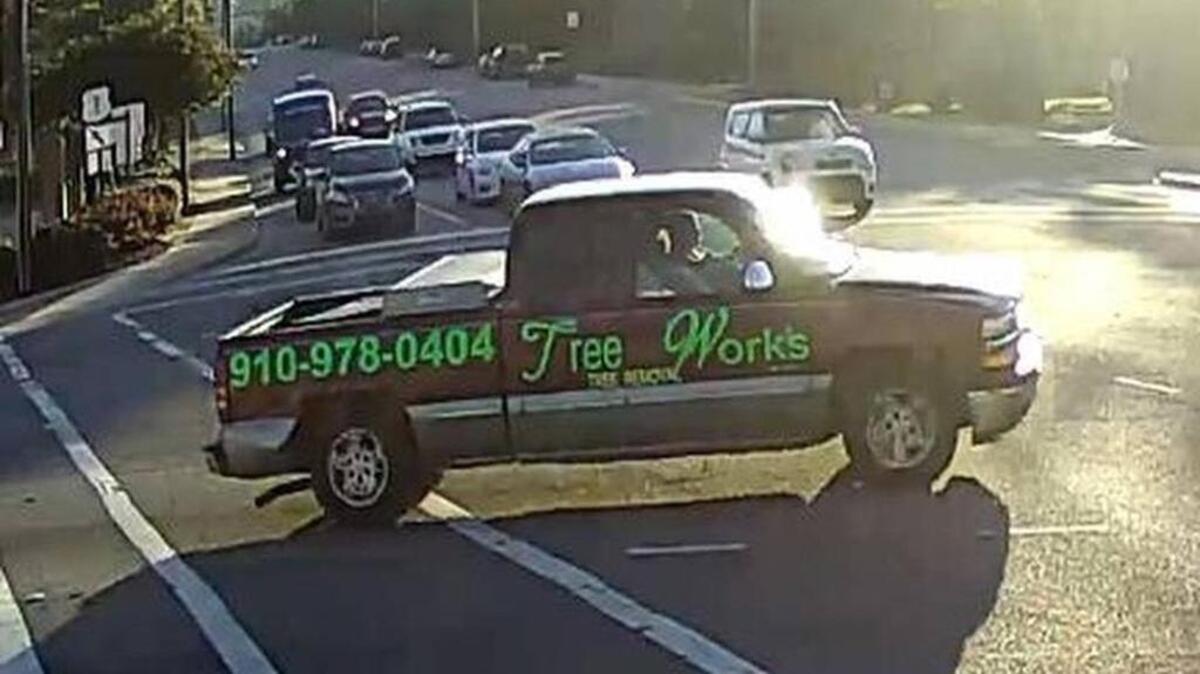 Suspect truck in October 22, 2015 road rage incident in Columbia, SC.