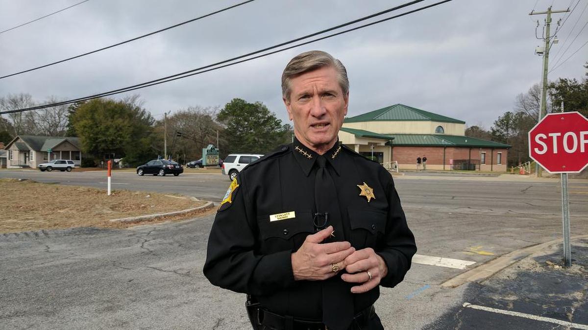 Richland Sheriff Leon Lott discusses Operation Clean Slate on Friday.
