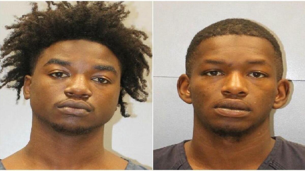 Demondre Jones, left, and Rashad Washington