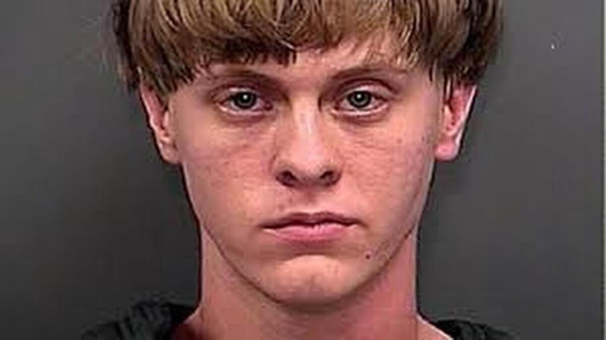 
Accused white supremacist killer Roof

