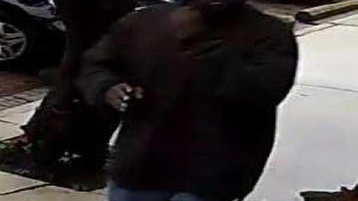
The suspect in the Thursday evening robbery of Tutti Fruitti Yogurt in the Vista.

