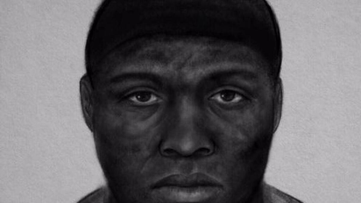 Composite drawing of suspect in Dollar General armed robbery
