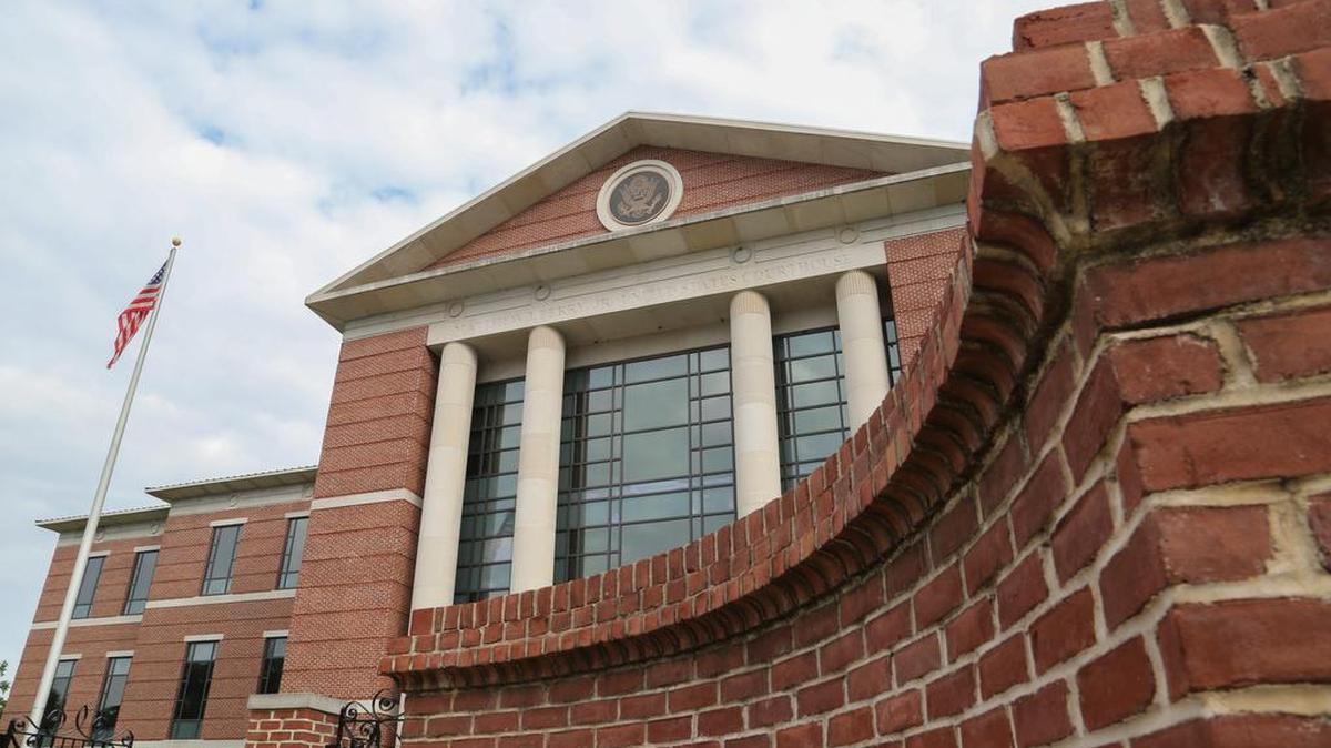 The Matthew J. Perry Federal Courthouse in Columbia