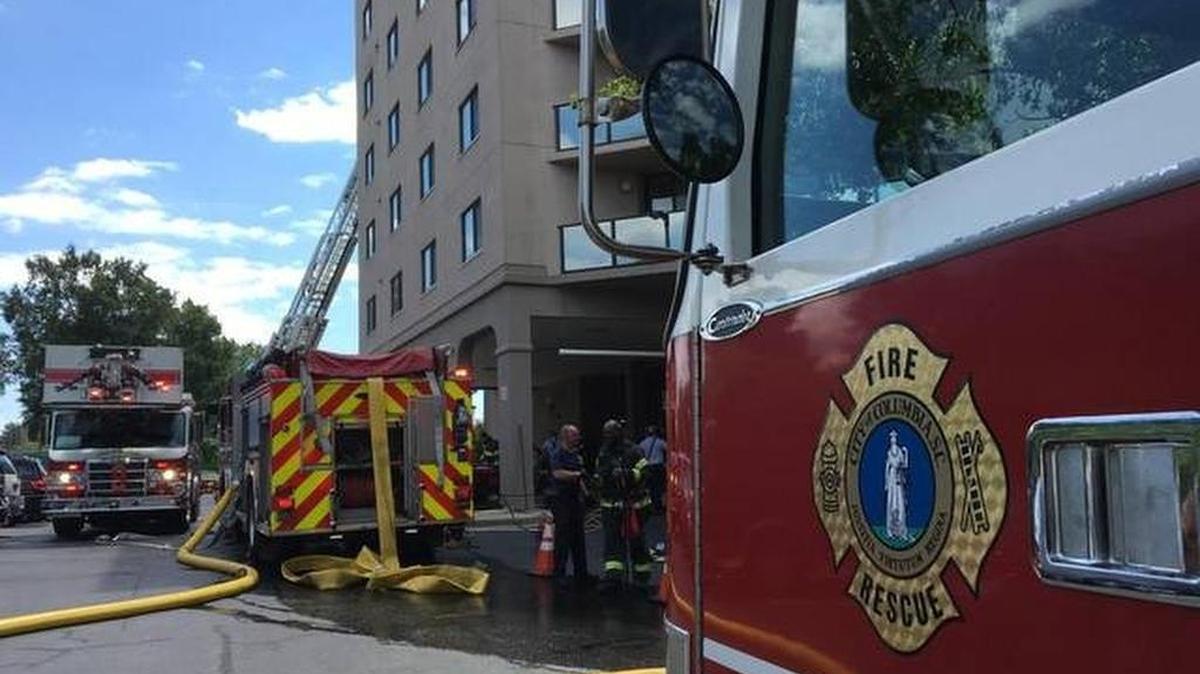 A former volunteer firefighter was sentenced for making a hoax bomb threat so that his fire station would be dispatched to calls.