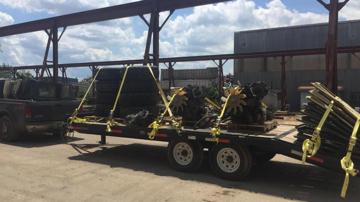 2014 Superior 20-foot flatbed trailer