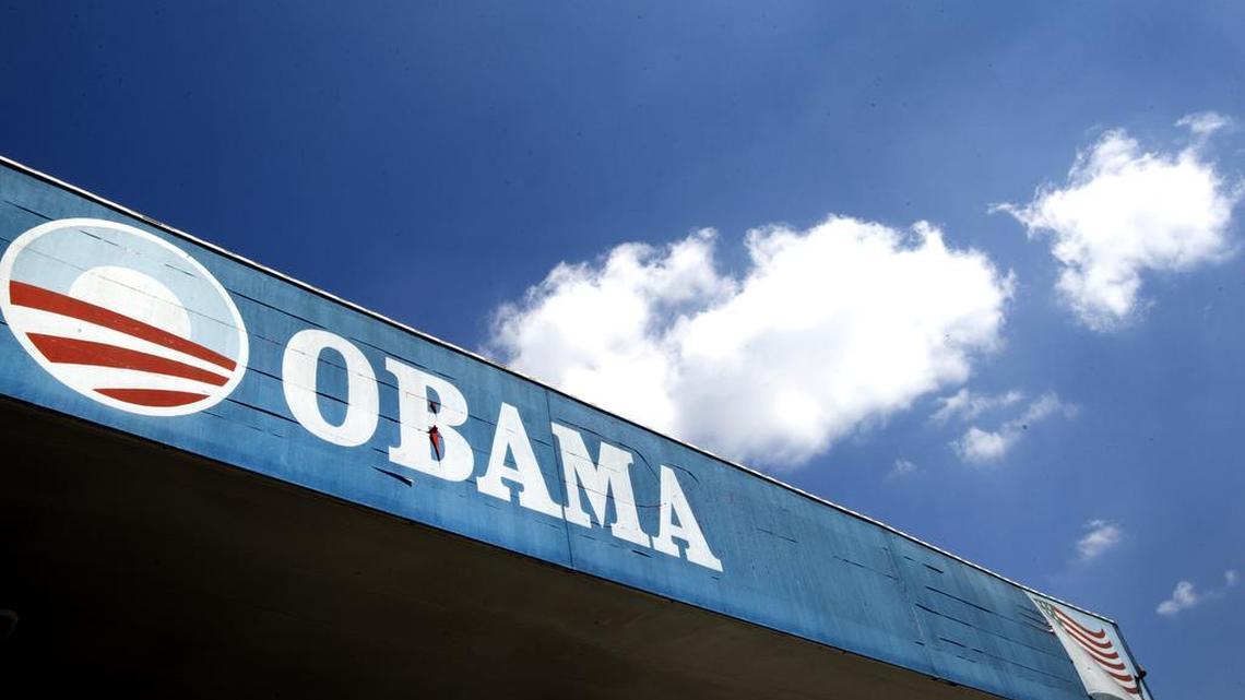 File photo. The Obama gas station on North Main street in Columbia.