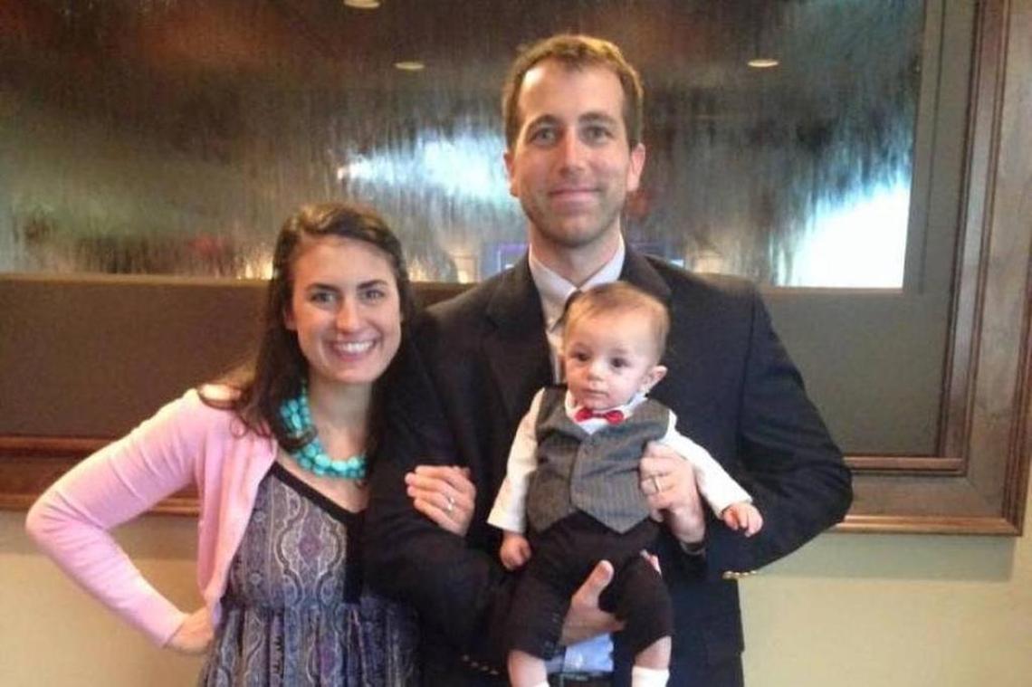 The Alia family: Kassy, Greg, and son Sal