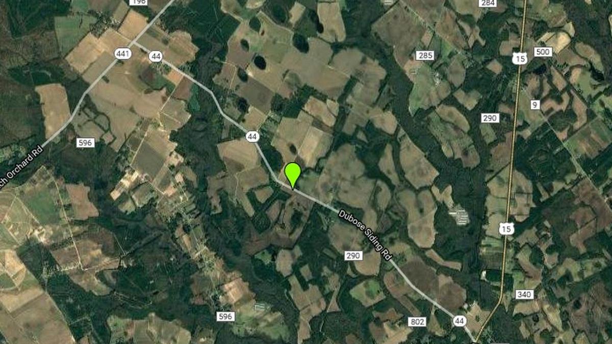 Dubose Siding Road in Sumter County