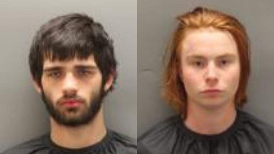 Dacota Brown, left, and Hunter Hunnicutt