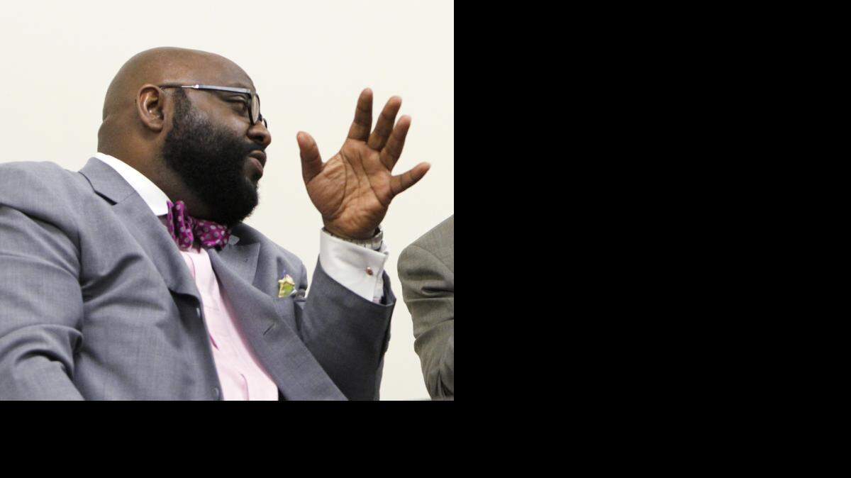 
O. Cyrus Hinton in court in Chester in April 2013. 
