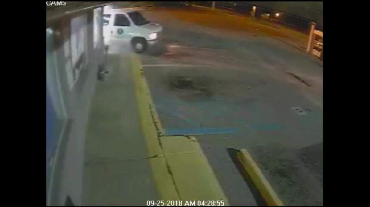 Thieves crashed a van through the wall of a Richland County, SC, store on Sept. 25, 2018, and stole the ATM from inside the business, according to sheriff’s officials.