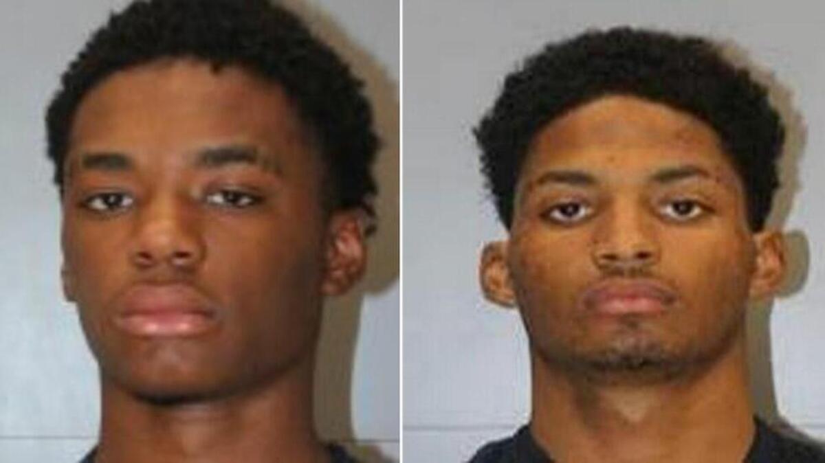 Terry Johnson (left) and Donte Anthony Foskey (right).