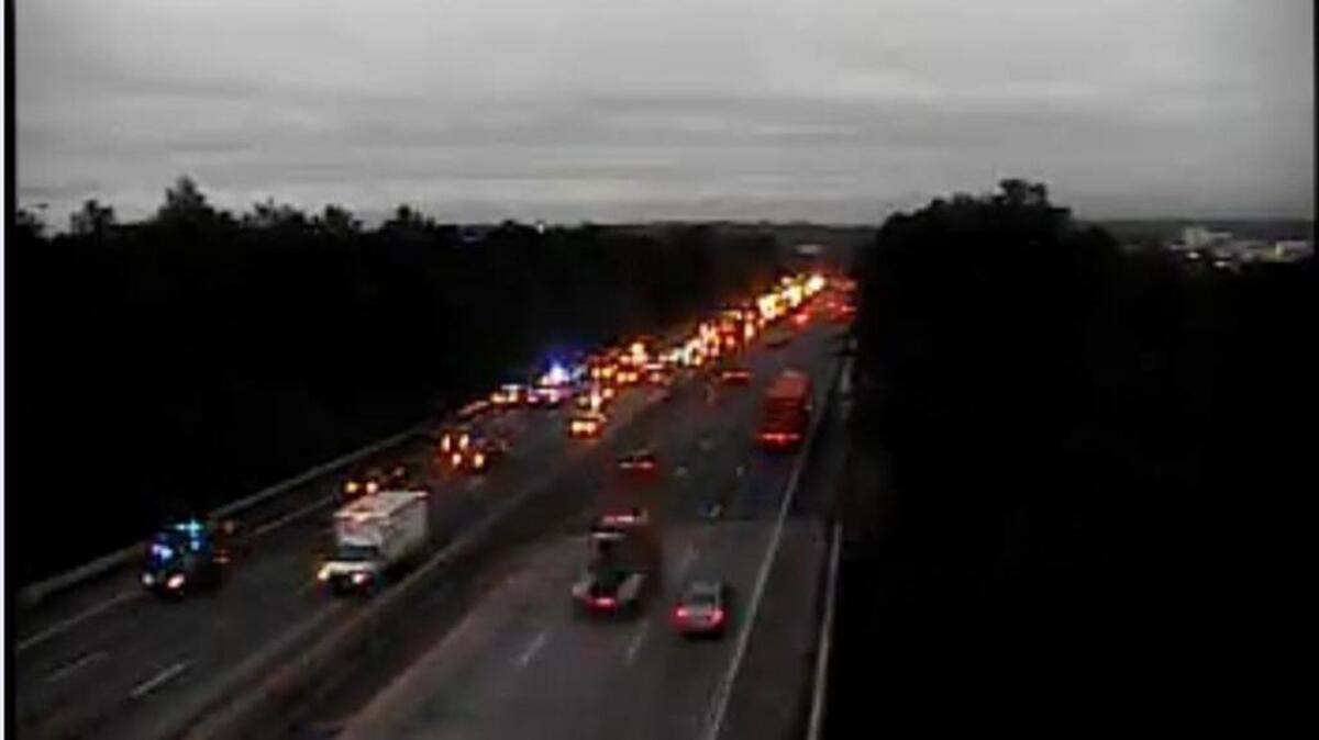 12/22/2015 5:08 p.m. screen shot of SCDOT traffic camera near scene of accident..