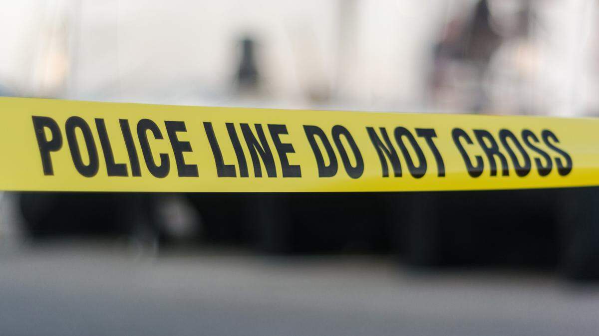 Yellow police tape