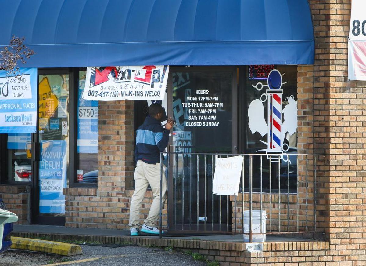 One of two masked men who allegedly robbed patrons at the Next Up Barber shop on Fort Jackson Boulevard in January 2016 was shot and killed when a patron and a barber pulled weapons and shot back.