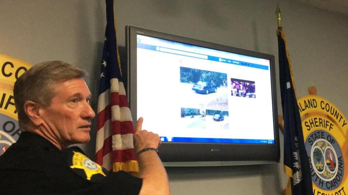 Richland County Sheriff Leon Lott discusses a Facebook group that helped investigators catch a duo accused of breaking into several homes in the St. Andrews-Irmo area.