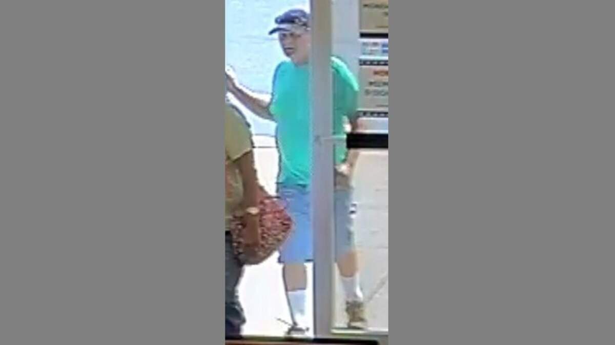 Police in Aiken, SC, are looking for this man, who they say approached young girls in two department stores and tried to entice them with money.