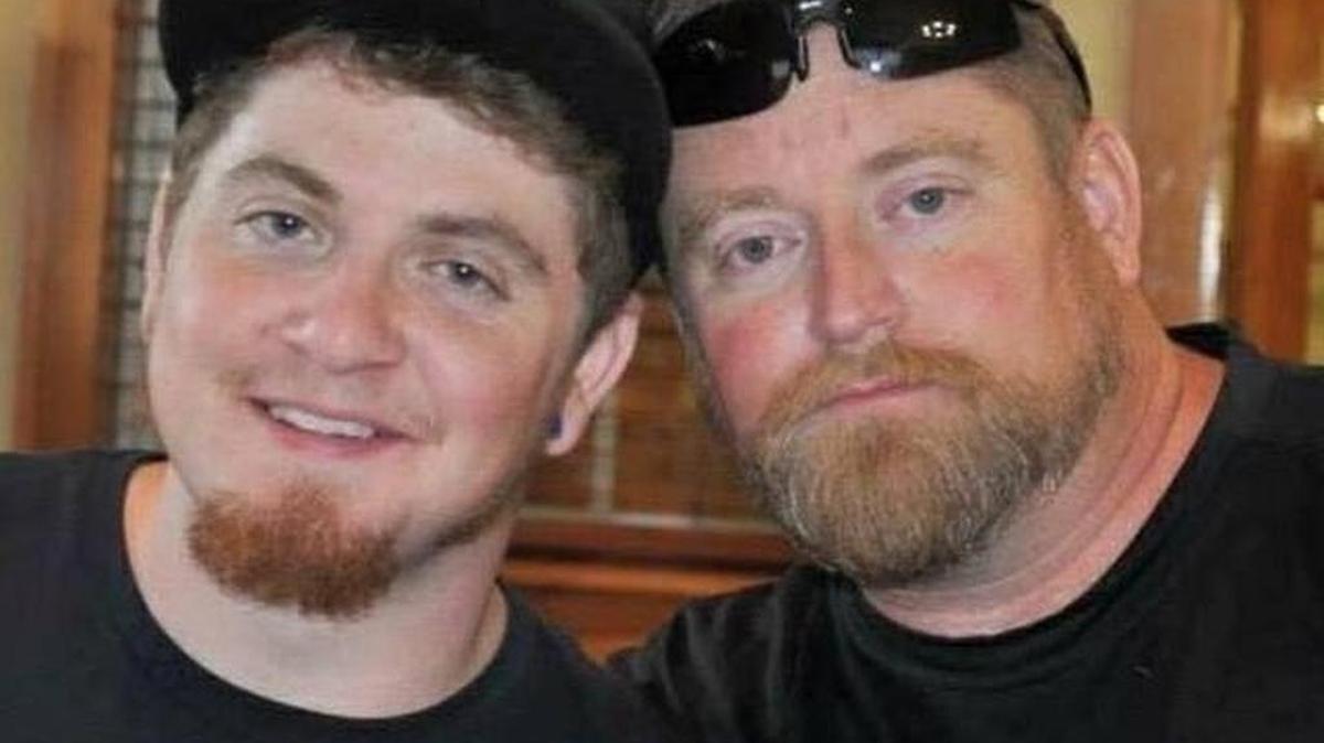 Rep. Eric Bedingfield, right, has been appointed as the chair of a study panel that will look into how to curb the state’s rising use of opioids. Bedingfield lost his son, Joshua, left, to an overdose of fentanyl in 2016.