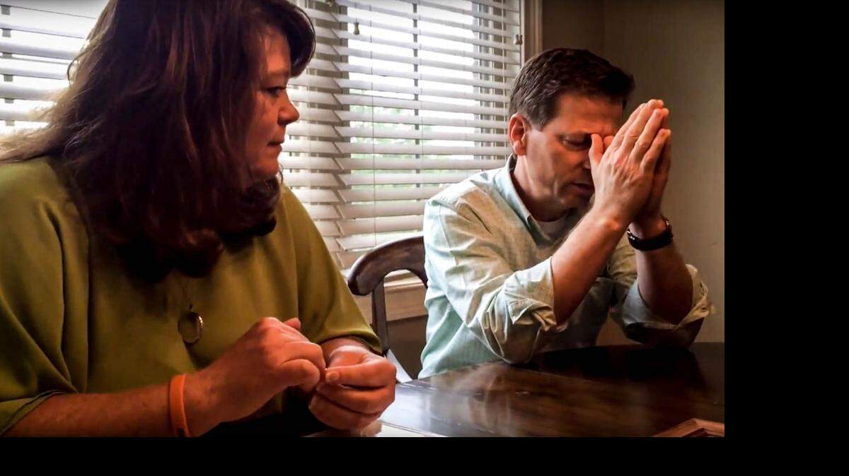 
Cindy and Gary Hipps talk about the loss of their son at their Anderson County home on Thursday.
