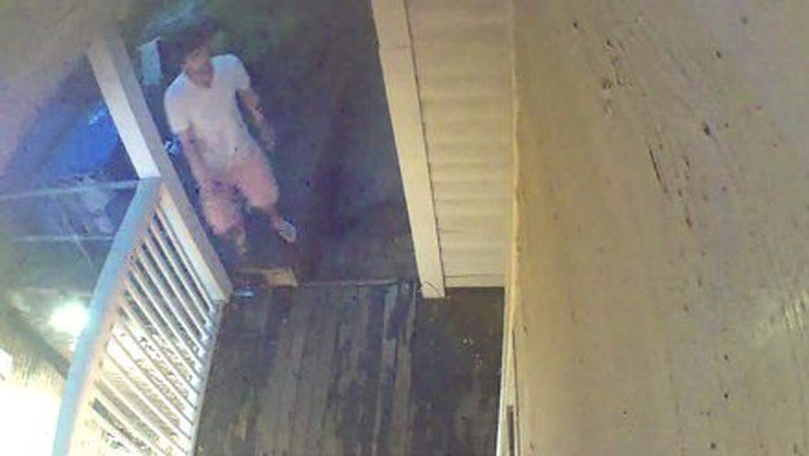 The man pictured is wanted in connection with an arson at two homes near the Five Points area of Columbia, both of which are owned by S.C. Gov. Henry McMaster.