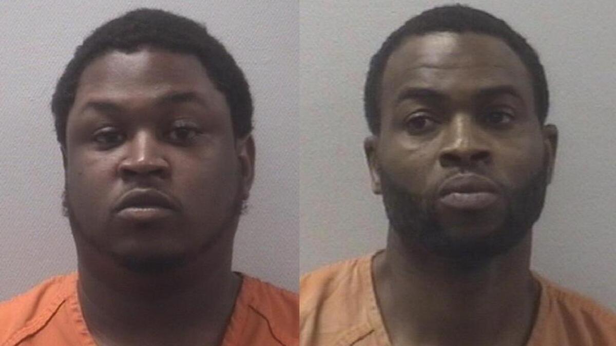 
Wilfred Akeem Pitts Jr. (on left) and Ricky Lamont Esaw
