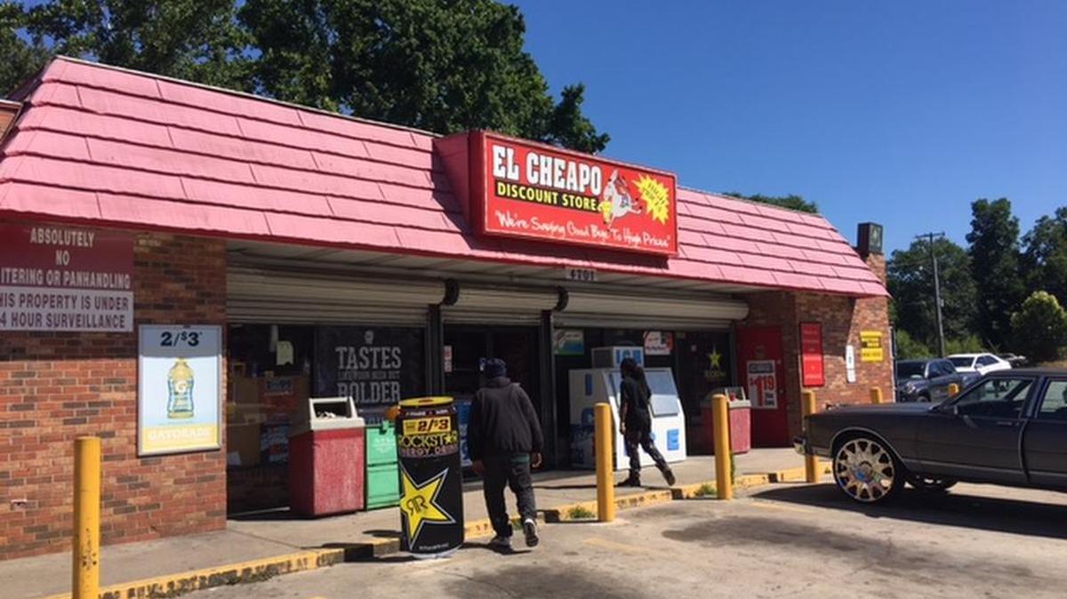 El Cheapo at 4701 N. Main St. in Columbia is one of five stores named in race discrimination lawsuit.