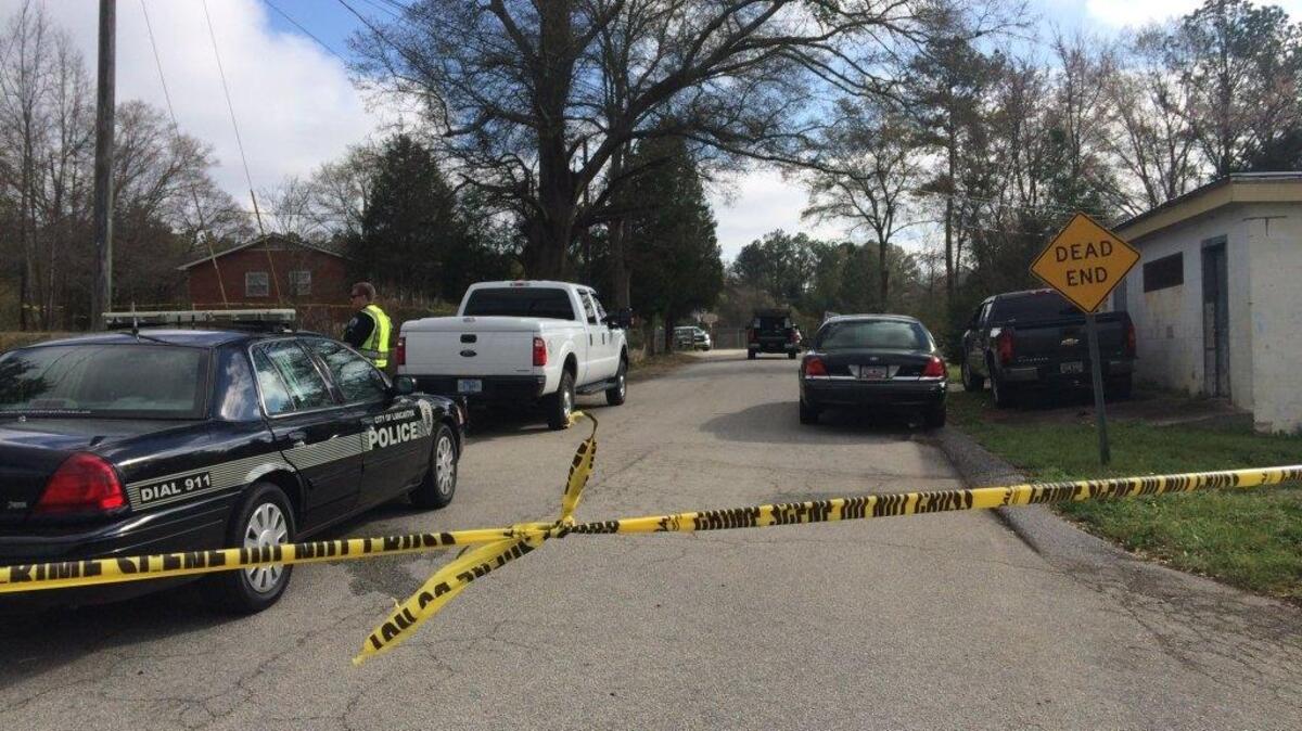 The road is blocked on Connor Street while deputies investigate a murder-suicide.