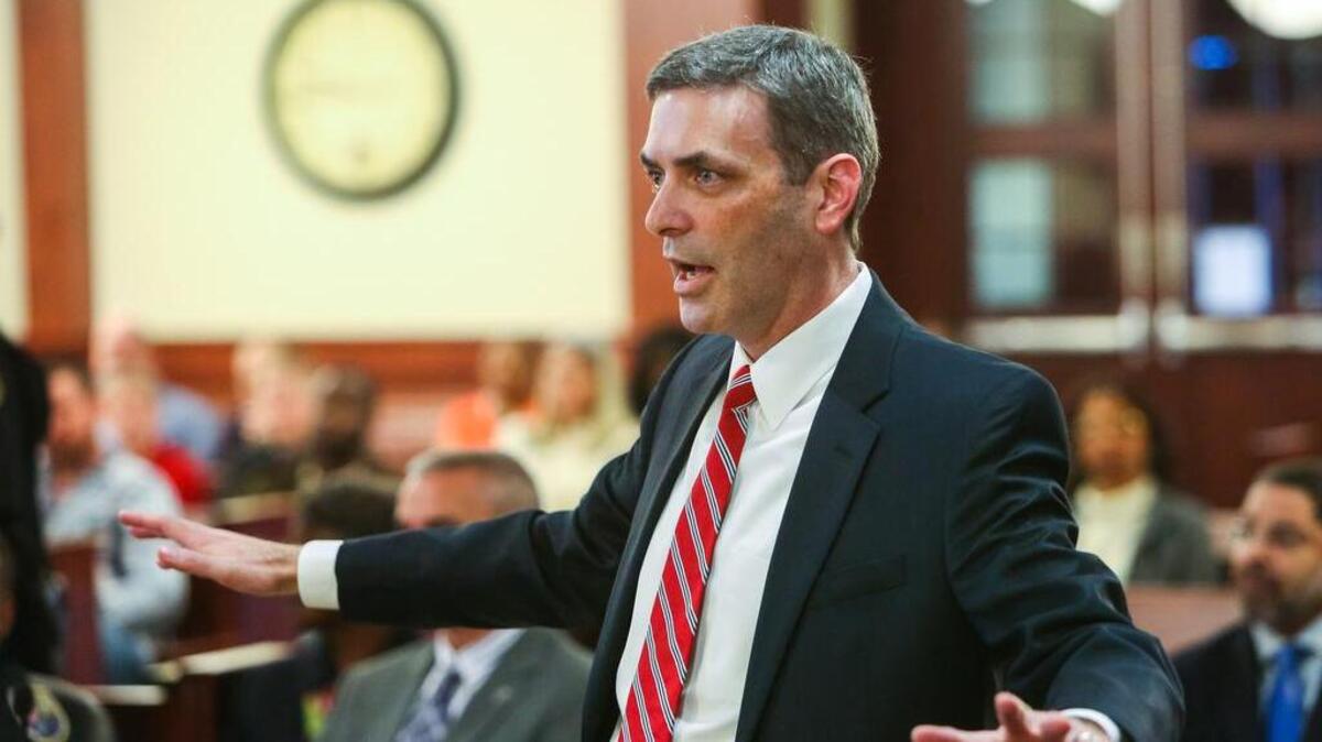 Eleventh Circuit Solicitor Rick Hubbard in court
