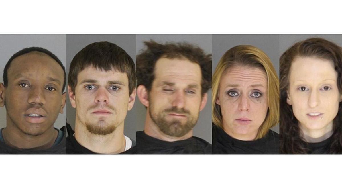 (From the left) David Frazier, Thomas Donlon, Craig Klavon, Jessica Preusser, Elizabeth Schmidtchen