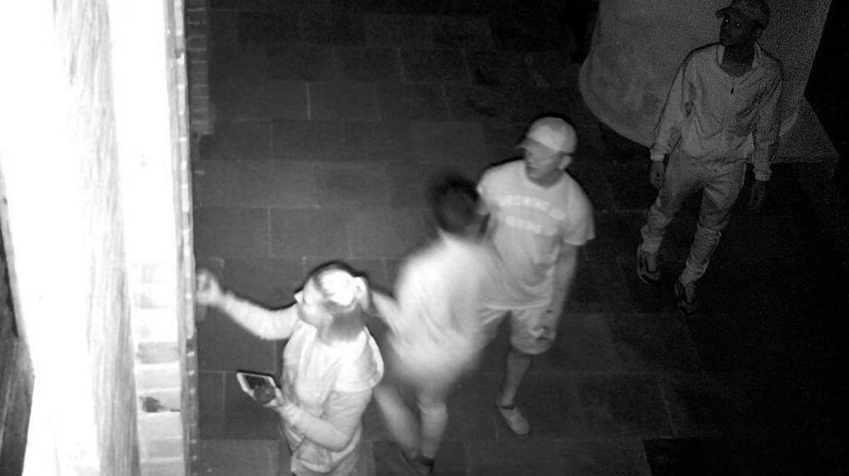 These surveillance camera photos were made available of the incident via Sumter County Sheriff’s Office
