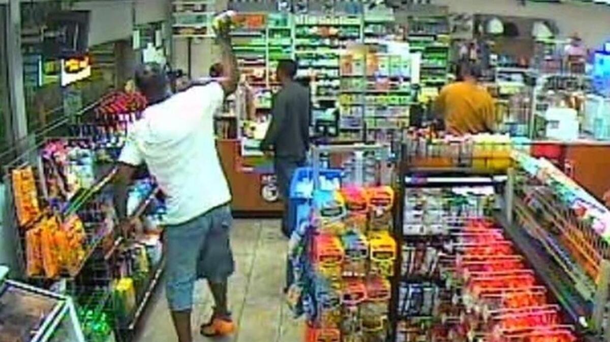
Surveillance video: Monday Sept 21. El Cheapo gas station on Broad River Road 
