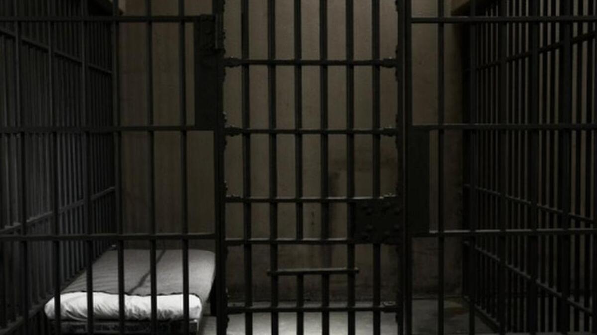Empty prison cell
