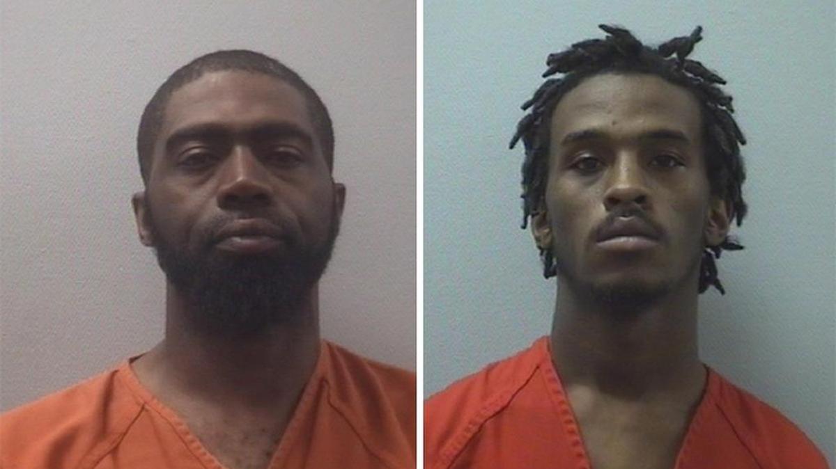Joseph Drafts (on left) and Heirbrane Foster